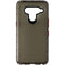 Nimbus9 Phantom 2 Series Gel Case for LG V50 ThinQ - Carbon (Gray) / Red