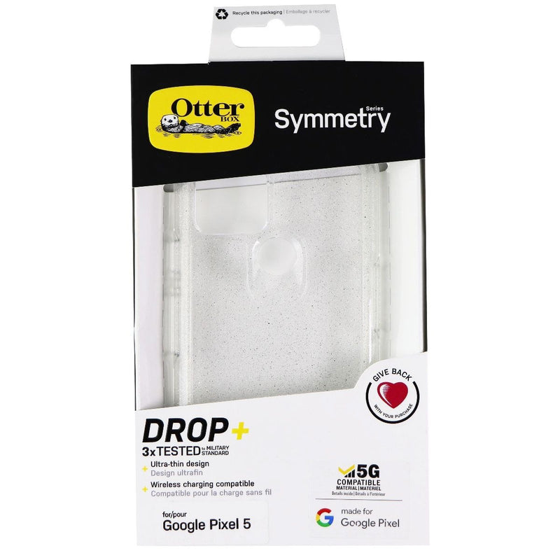 OtterBox Symmetry Series Hybrid Hard Case for Google Pixel 5 - Stardust Glitter
