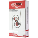 Hottips Elite Wired 3.5mm Hi-Fi Stereo Earbuds with In-line Remote/Mic - Red