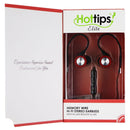 Hottips Elite Wired 3.5mm Hi-Fi Stereo Earbuds with In-line Remote/Mic - Red