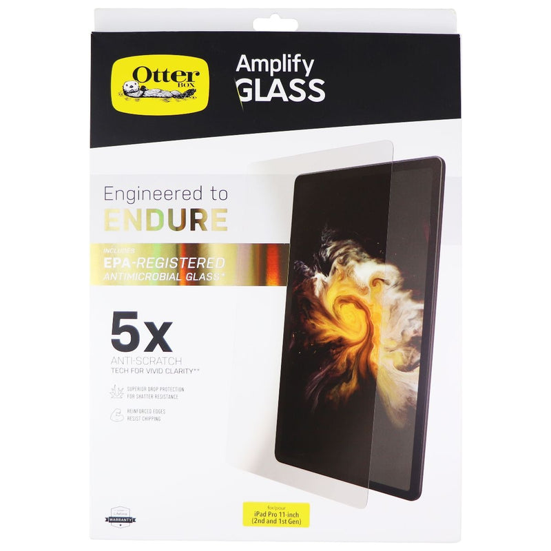 OtterBox Amplify EPA Glass for Apple iPad Pro 11-inch (1st & 2nd Gen) - Clear