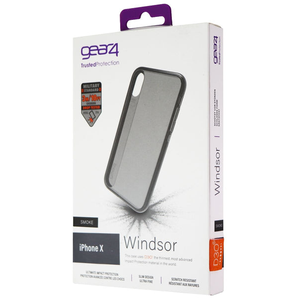 ZAGG Windsor Armored Case for Apple iPhone Xs & iPhone X - Smoked Black