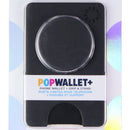 PopSockets PopWallet+ with Integrated Swappable PopTop - Black (PS-801937)