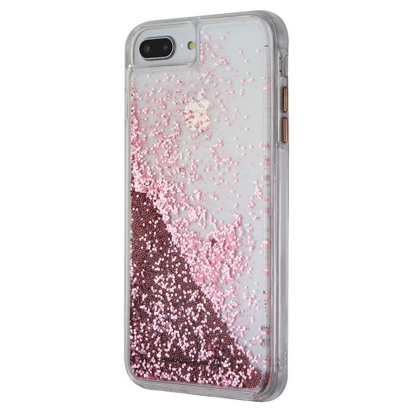 Case-Mate Waterfall Liquid Glitter Case for iPhone 8 Plus and 7 Plus - Rose Gold