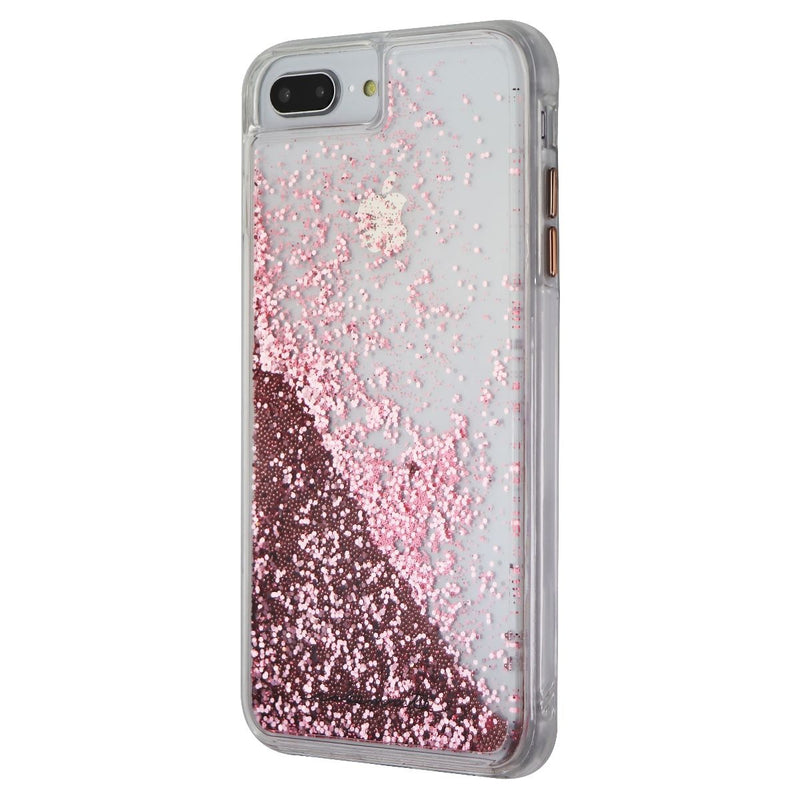 Case-Mate Waterfall Liquid Glitter Case for iPhone 8 Plus and 7 Plus - Rose Gold