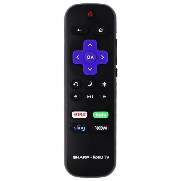 Sharp TV Remote Control (LC-RCRUS-20) for Select Hisense/Sharp TVs - Black