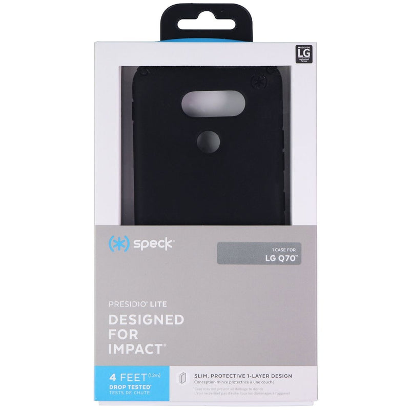 Speck Presidio Lite Case for LG Q70 Smartphone - Black