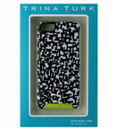 Trina Turk Dual Layer Protective Case Cover iPhone 5C - Black / White / Green