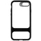 ZAGG Black Soho with D30 Protective Case Cover for iPhone 8 7 - Clear / Gray
