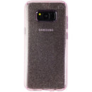 Speck Presidio Clear + Glitter Case for Galaxy (S8+) - Pink Glitter