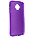 Tech21 Evo Check Slim Gel Case Cover for Moto Z Droid - Purple