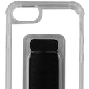 Scooch Wingman 5-in-1 Case for iPhone 8 7 6s 6 w/Kick Stand - Clear / Black