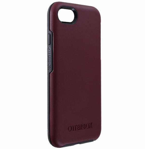OtterBox Symmetry Case for iPhone SE (2nd Gen) & iPhone 8/7 - Dark Red / Gray