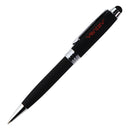 Ventev Stylus Pro Pen + Stylus for Touch Screen Devices - Matte Black/Silver