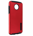 Incipio DualPro Series Dual Layer Case Cover for Moto Z2 Play - Red / Black