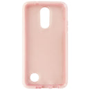 Tech21 Evo Check Series Flexible Gel Case for LG K8 (2017) Pink Rose Tint/White
