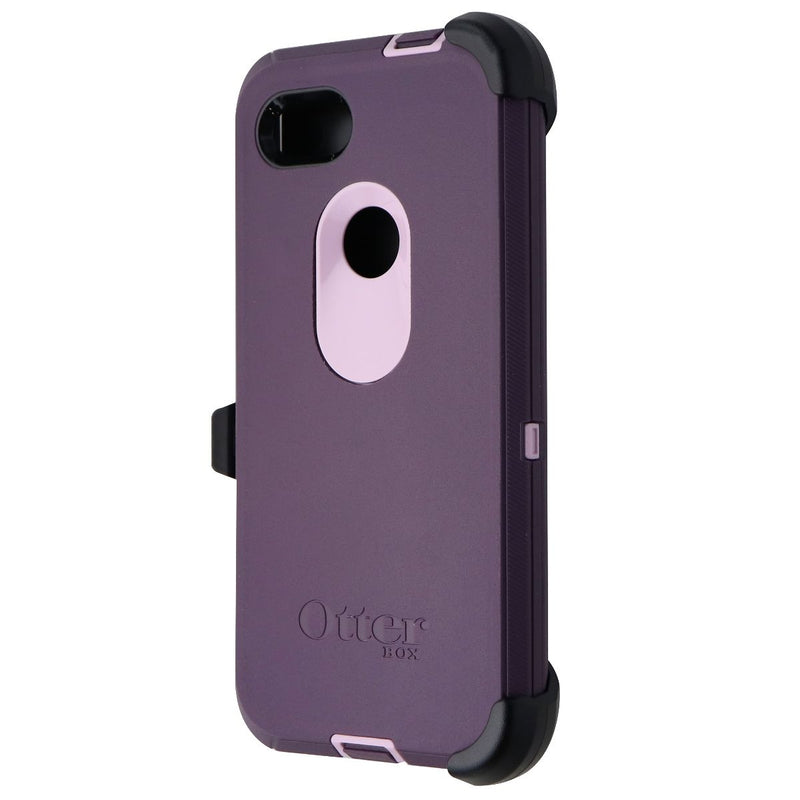 OtterBox Defender Series Case and Holster for Google Pixel 3a XL - Purple Nebula