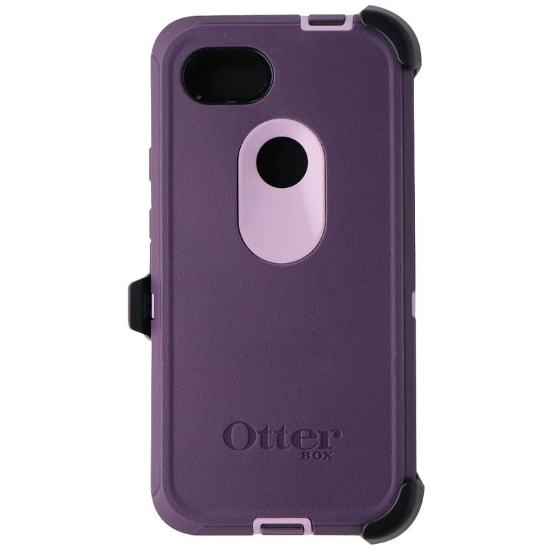 OtterBox Defender Series Case and Holster for Google Pixel 3a XL - Purple Nebula