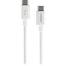 Verizon (43190-26863) 4Ft USB-C Braided Charge & Sync Cable for USB-C - White