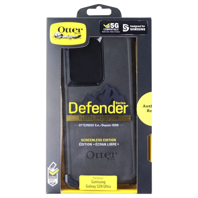OtterBox Defender Series Case and Holster for Samsung Galaxy S20 Ultra - Black