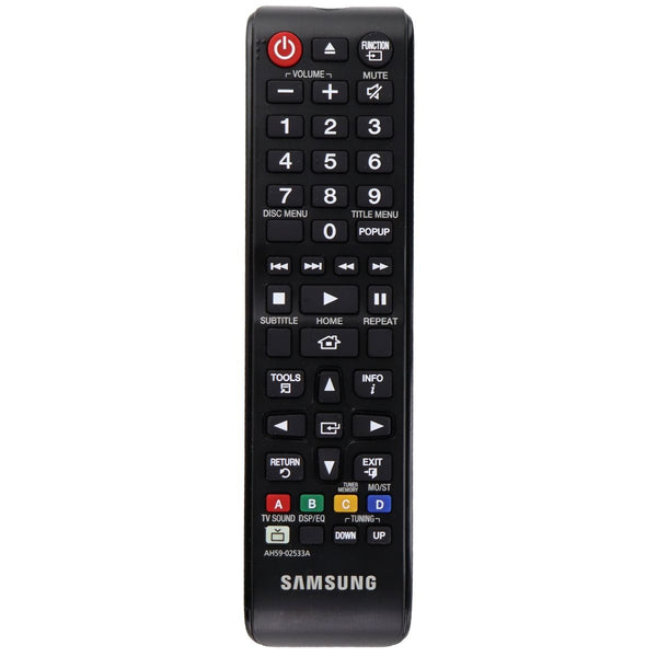 Samsung Remote (AH59-02533A) for Select Samsung Home Theater Systems - Black