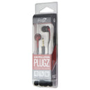 iFrogz EarPollution Plugz Wired 3.5mm Earbuds - Red (EPD33-RED)