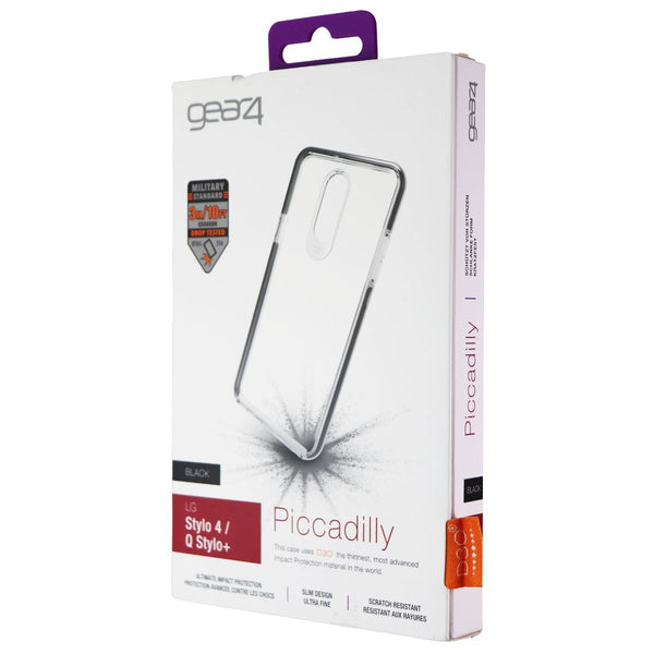 ZAGG Piccadilly Series Hard Case for LG Stylo 4 & (Q Stylo+) - Clear/Black