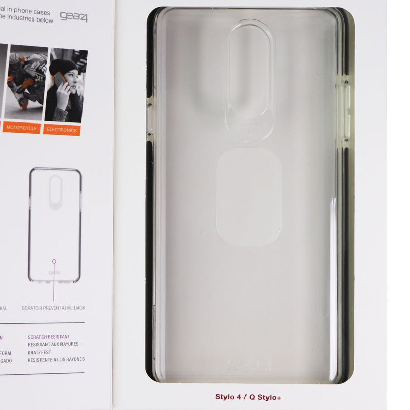 ZAGG Piccadilly Series Hard Case for LG Stylo 4 & (Q Stylo+) - Clear/Black