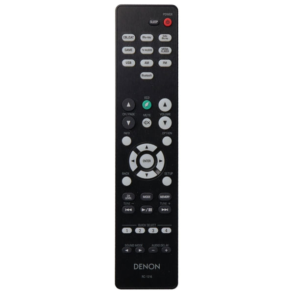 Denon Remote (RC-1216) for Denon Bluetooth AV Receiver AVR-S530BT - Black