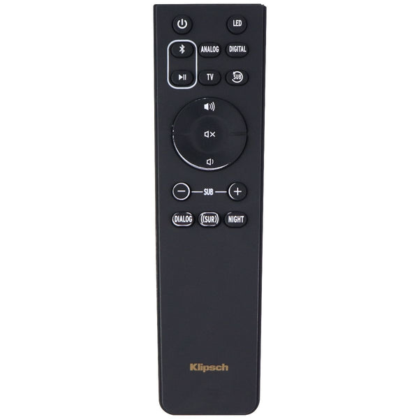 Klipsch OEM Soundbar Remote Control for Bar 48 - Black