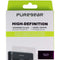 PureGear HD Tempered Glass with Alignment Tray for Motorola Moto Z4 - Clear