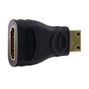 Premium (25U7XIXL) Female HDMI for Male HDMI Mini Short Adapter - Black
