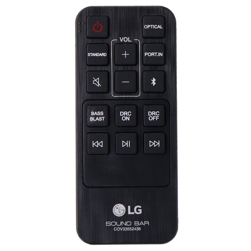 LG Remote Control (COV33552438) for Select LG Sound Bars - Black