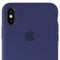 Apple Protective Silicone Case for iPhone Xs Max - Midnight Blue