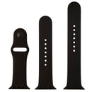 Apple 42mm Elastomer Sport Band for Apple Watch Series 1/2/3 - Black