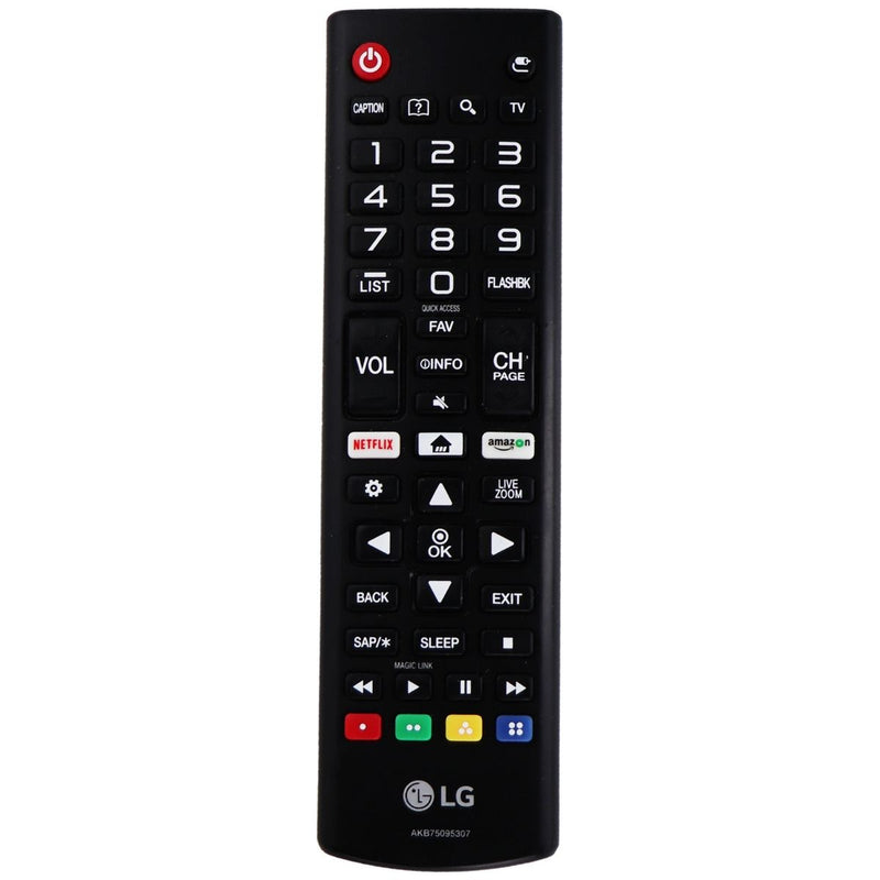 LG Remote Control (AKB75095307) for Select LG TVs - Black