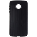 Verizon Silicone Cover Case for Moto Z Force Droid - Black Textured