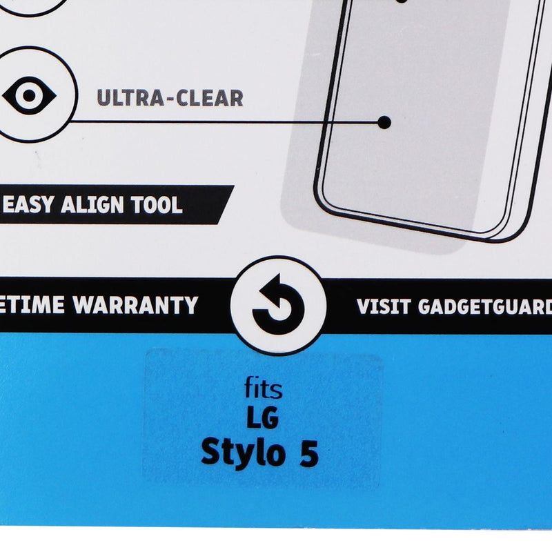 Gadget Guard Black Ice Glass Premium Tempered Glass for LG Stylo 5 - Clear