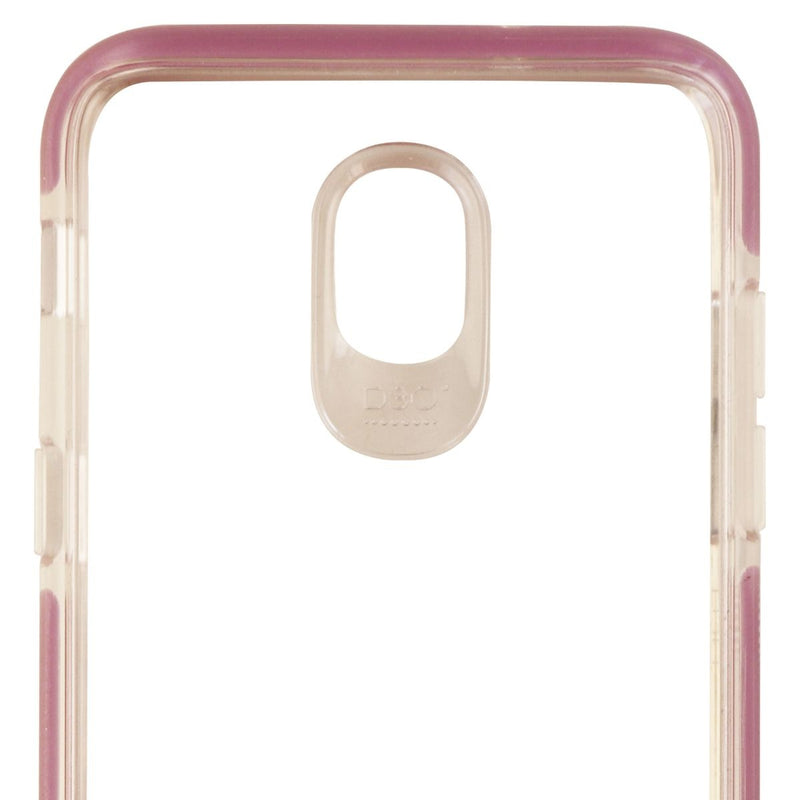 ZAGG Piccadilly Series Hybrid Case for Samsung Galaxy J3 (2018) - Clear/Purple