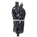 Verizon 10-Foot Braided USB Cable for iPhones & iPads - Gunmetal