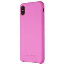 Platinum Silicone Case for Apple iPhone XS Max Smartphones - Hot Pink