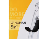 Scooch Wingman 5 in 1 Kickstand Hardshell Case for Apple iPhone Xs Max - Clear