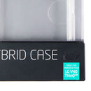 KEY Drop Proof Hybrid Protective Slim Case for LG V40 Thinq - Clear