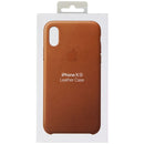 Apple Leather Case MRWP2ZM/A for iPhone Xs - Saddle Brown