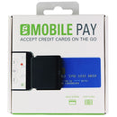 Global Payments Mobile Pay Credit Card Square/Chip Reader for On The Go - Black