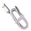 Unbranded 3Ft  USB cable for iPhones - White/Silver