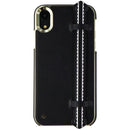 Kate spade Wrap Strap Case for Apple iPhone XR - Black Saffiano/Gold Saffiano
