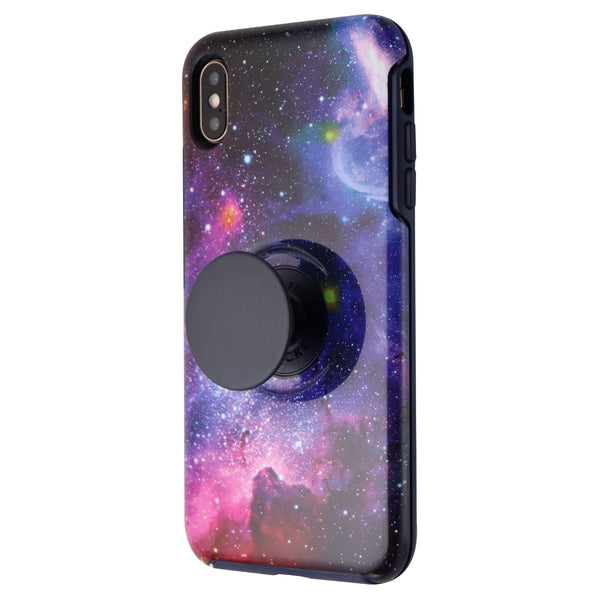 Otter + Pop Symmetry Series Case for Apple iPhone XS Max - Blue Nebula