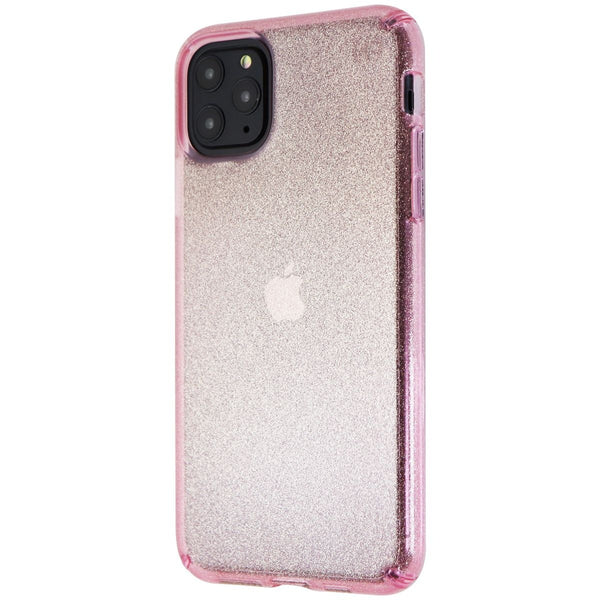Speck Presidio Clear + Glitter Case for iPhone 11 Pro Max - Bella Pink/Glitter