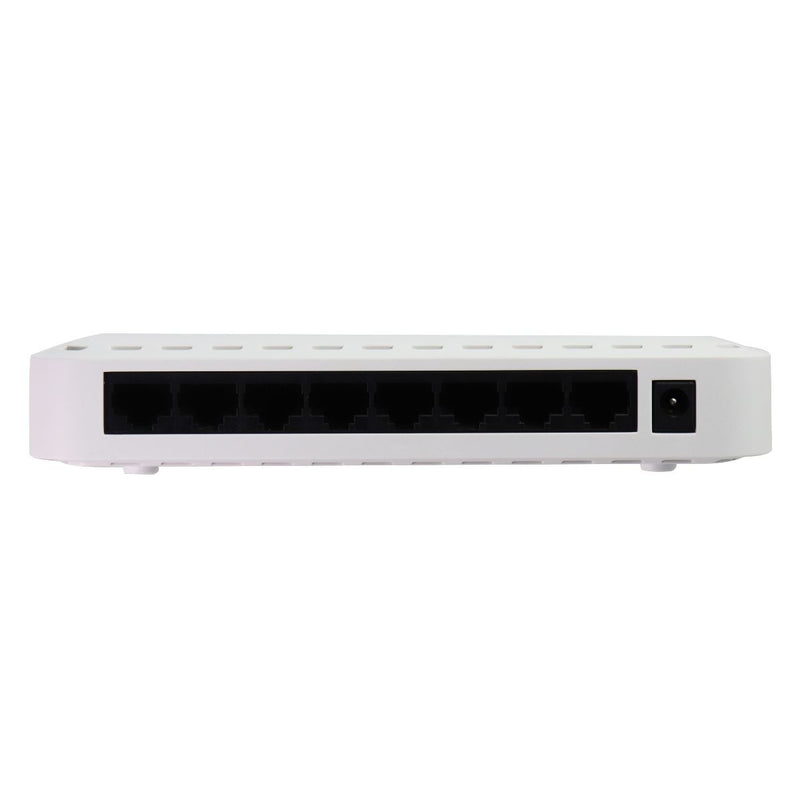 Netgear 8-Port Gigabit Desktop Switch RJ45 - White (GS608-400PES)